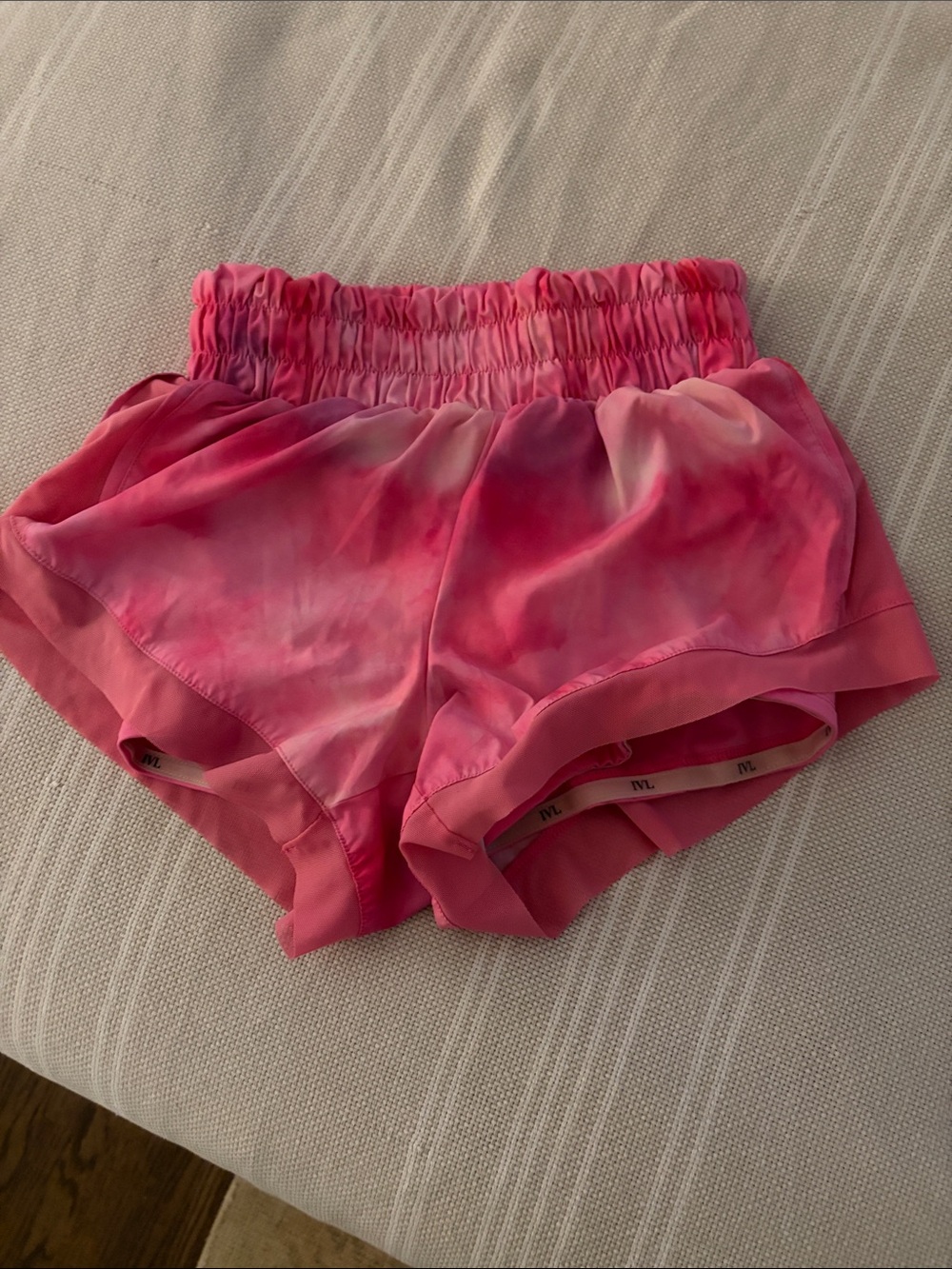 IVL Pink Tie-Dye Women’s Athletic Shorts size 2